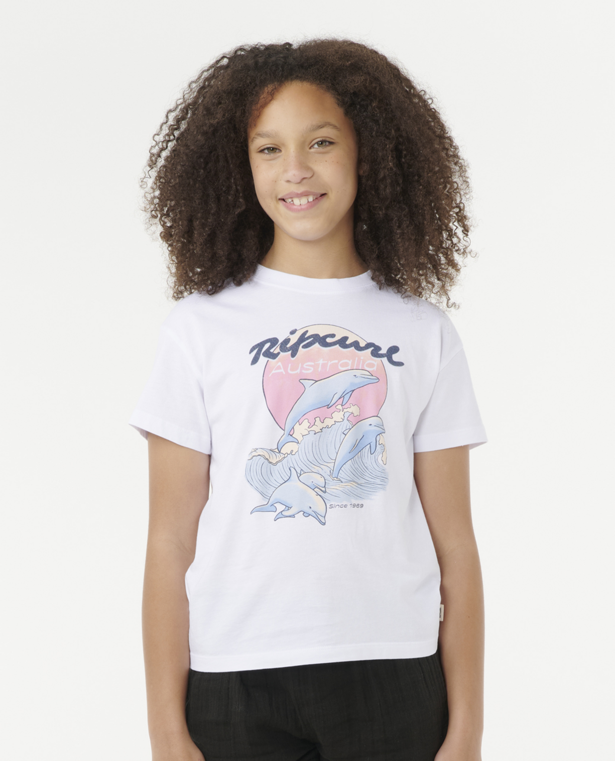 Rip Curl Dolphin Relaxed Tee - Girl