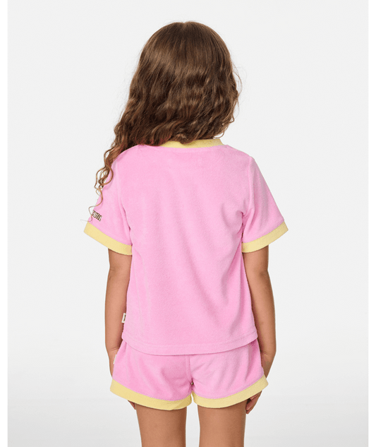 Rip Curl Ride The Wave Terry Tee- Girl