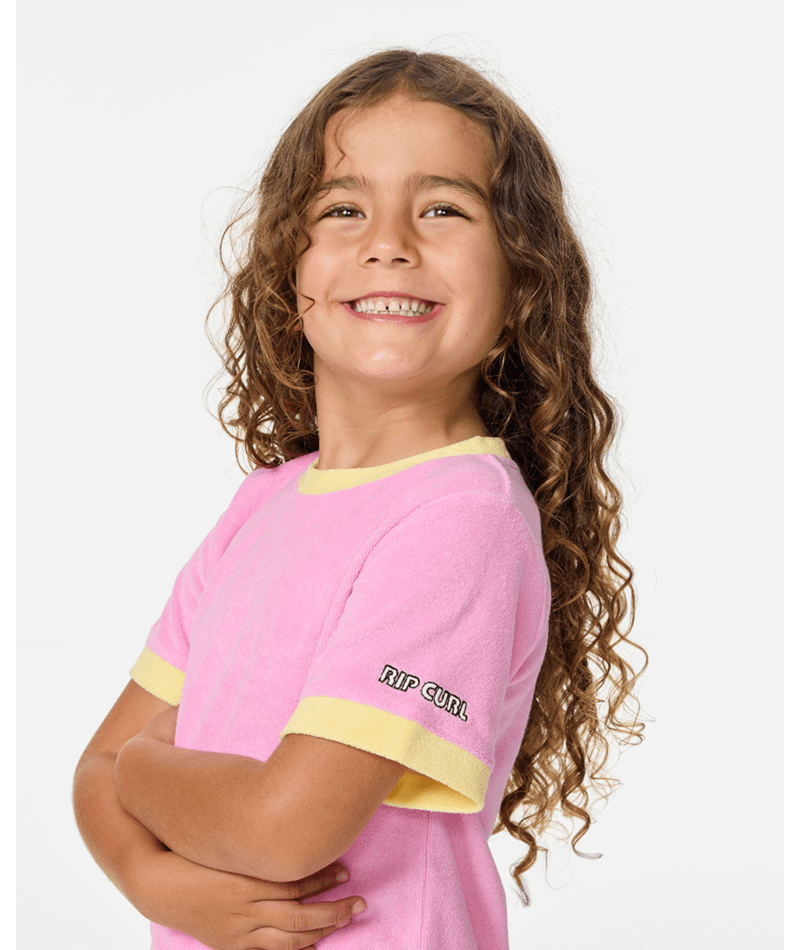 Rip Curl Ride The Wave Terry Tee- Girl