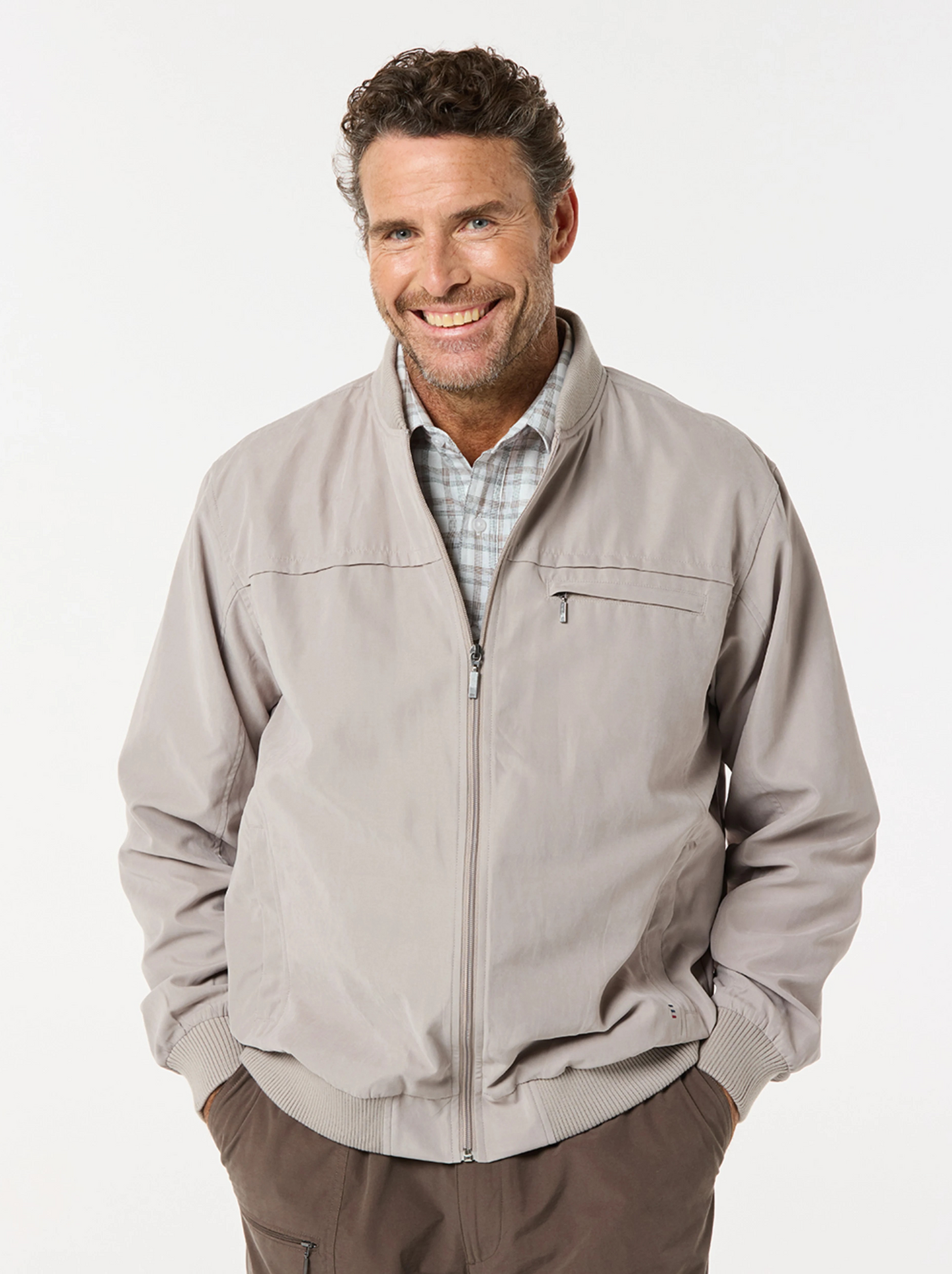 Breakaway Microfibre Bomber Jacket