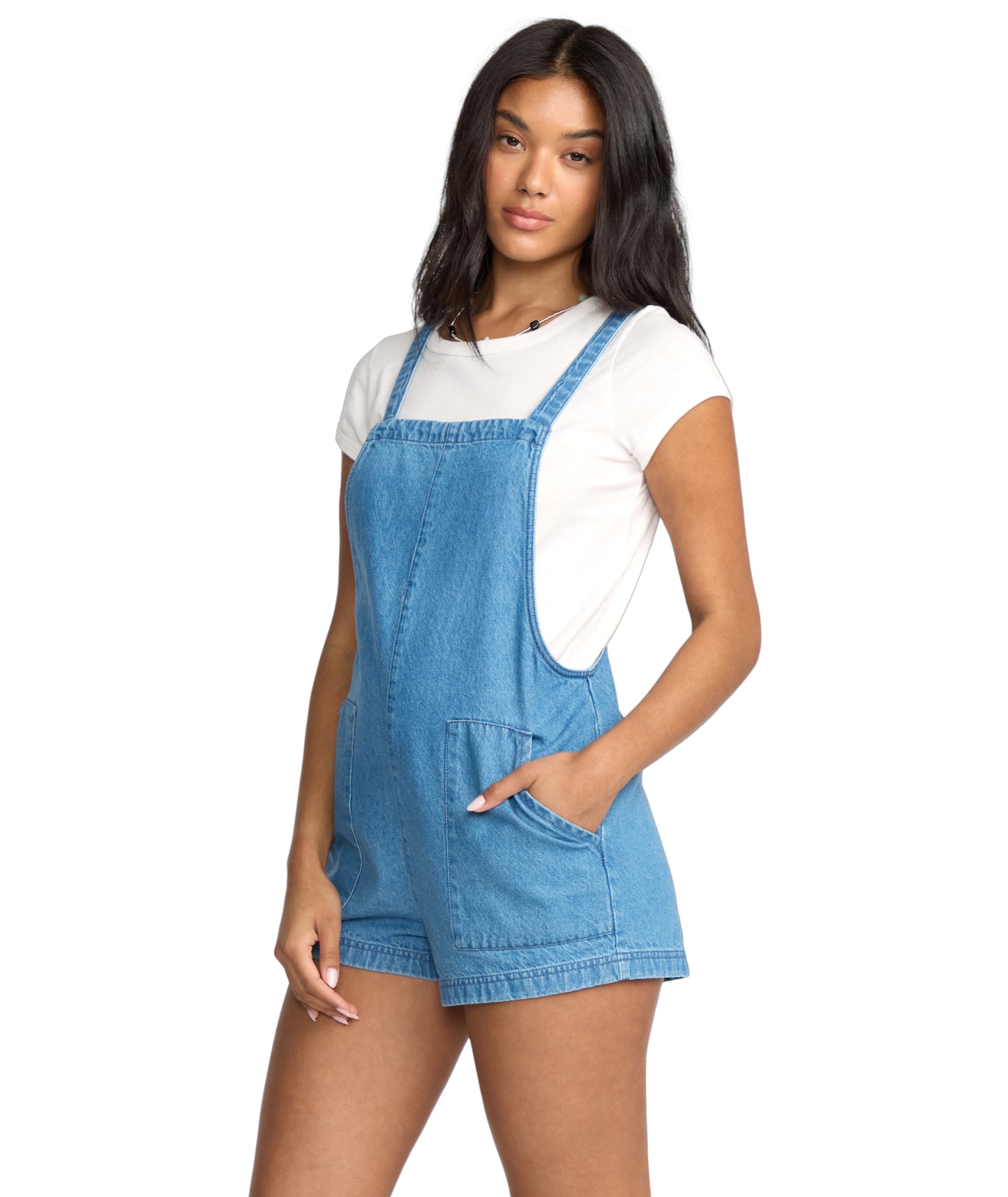Billabong Beach Crush Denim Overall