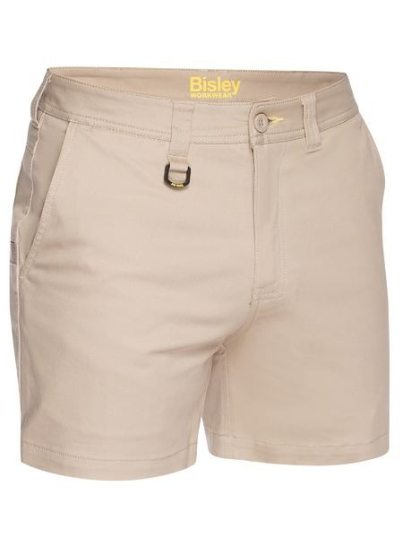 Stretch Cotton Drill Work Short