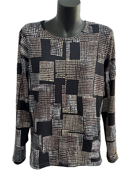 Jillian Domino Print Tee