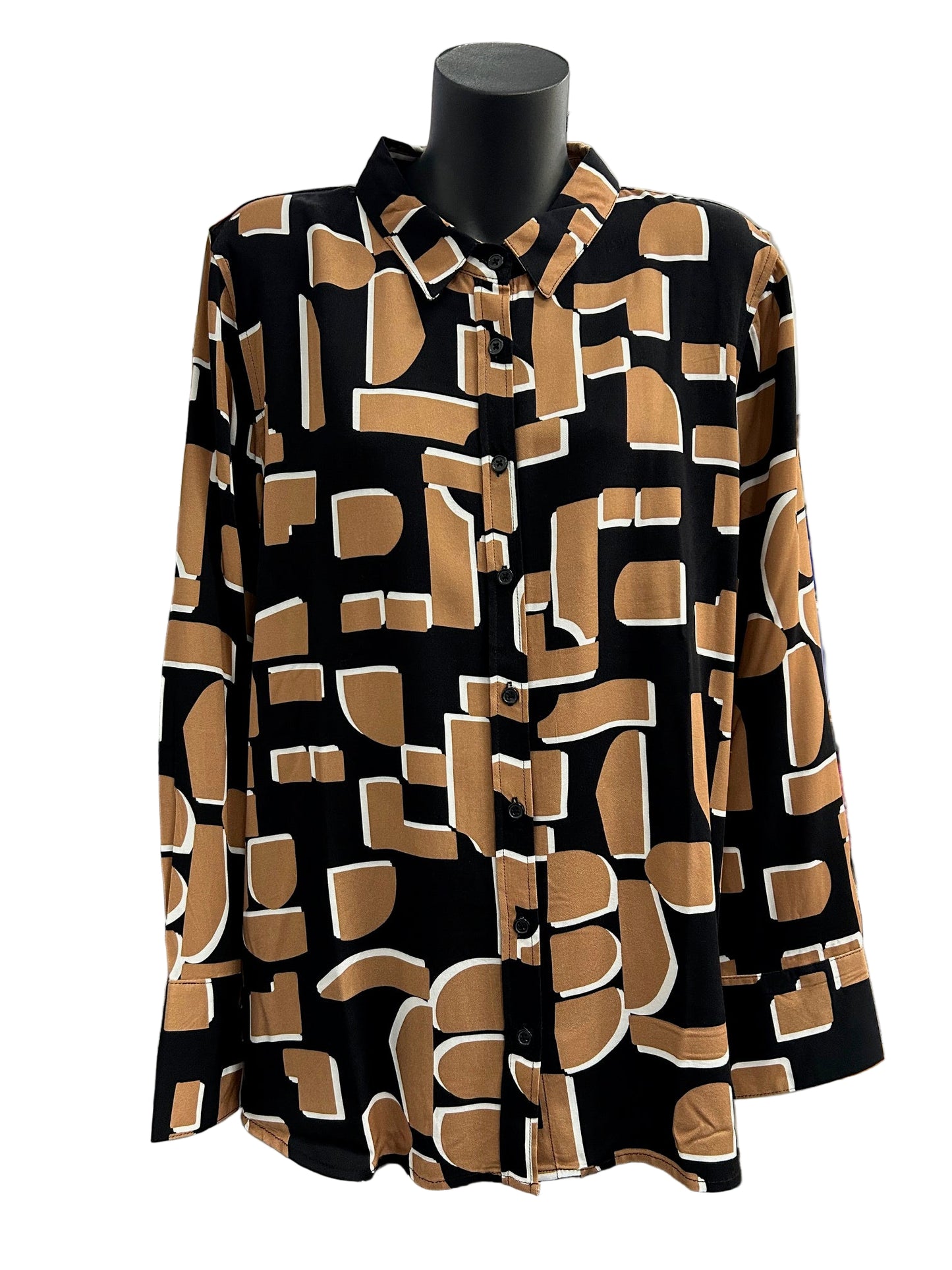 Emily Winter Block Print Shirt