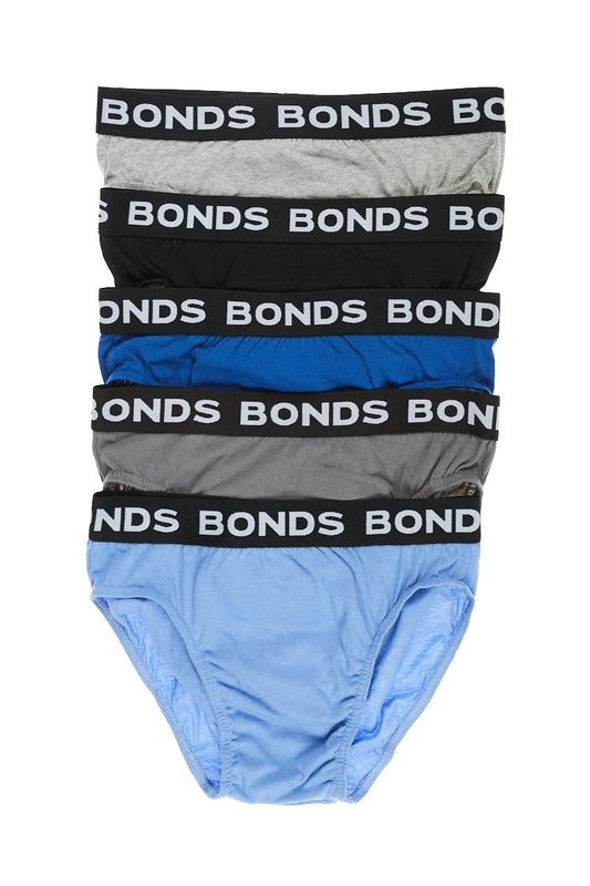 Bonds Men's Hipster Brief 5 pack