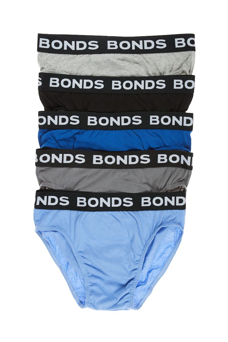 Bonds Men's Hipster Brief 5 pack