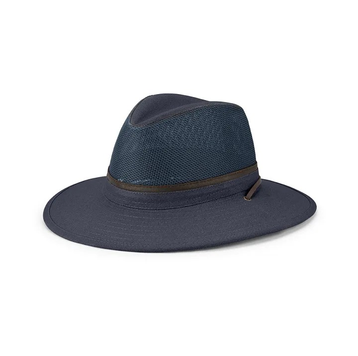 Nelson - Mesh Crown Cotton Wide Brim
