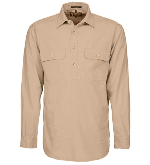 Pilbara C/F L/S Work Shirts