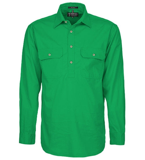 Pilbara C/F L/S Work Shirts