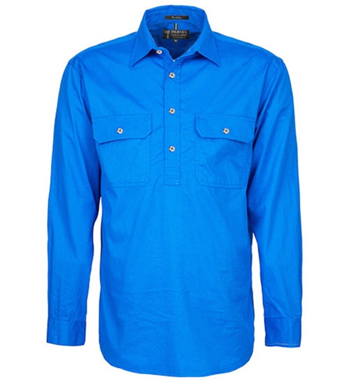 Pilbara C/F L/S Work Shirts
