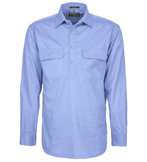 Pilbara C/F L/S Work Shirts