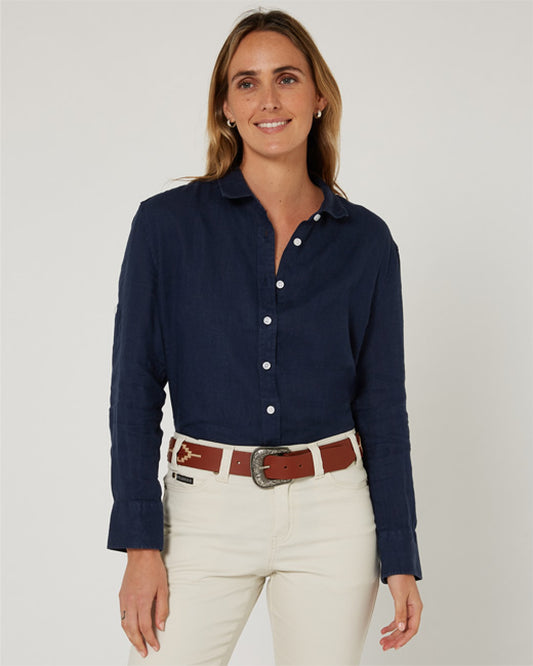 Florence Classic Linen L/S Shirt