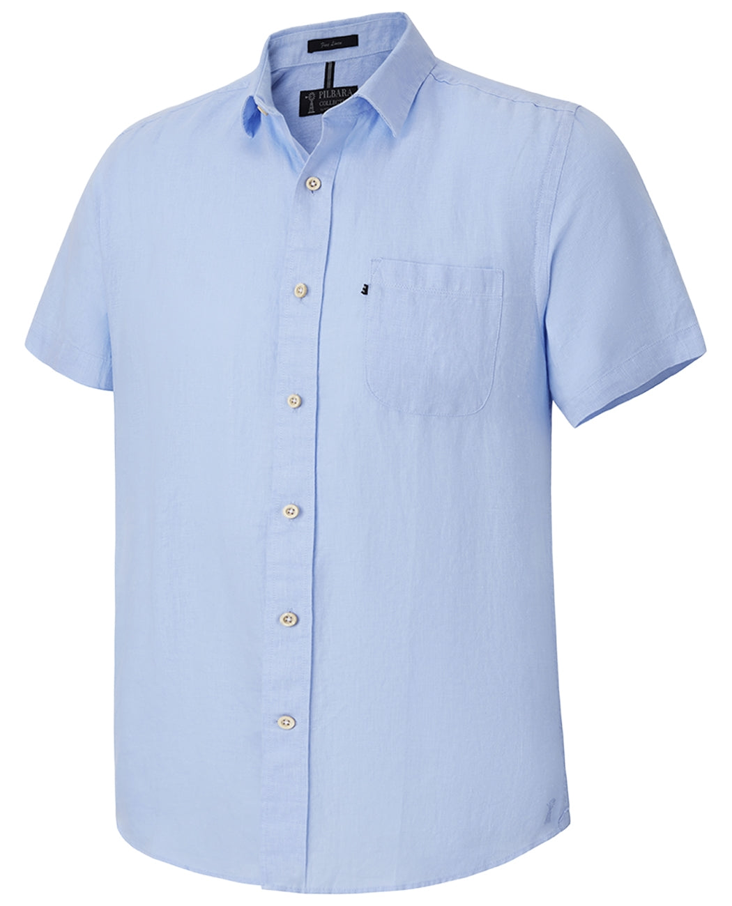 Pilbara Mens Linen S/S Shirt
