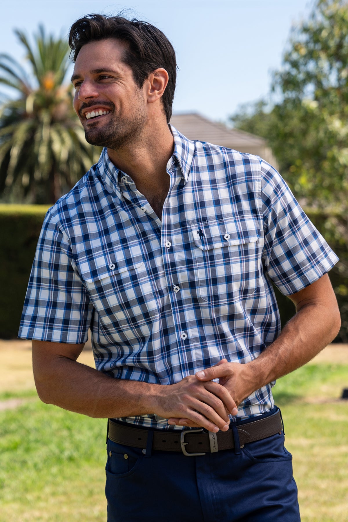 Thomas Cook Mens Luke 2pkt SS Shirt