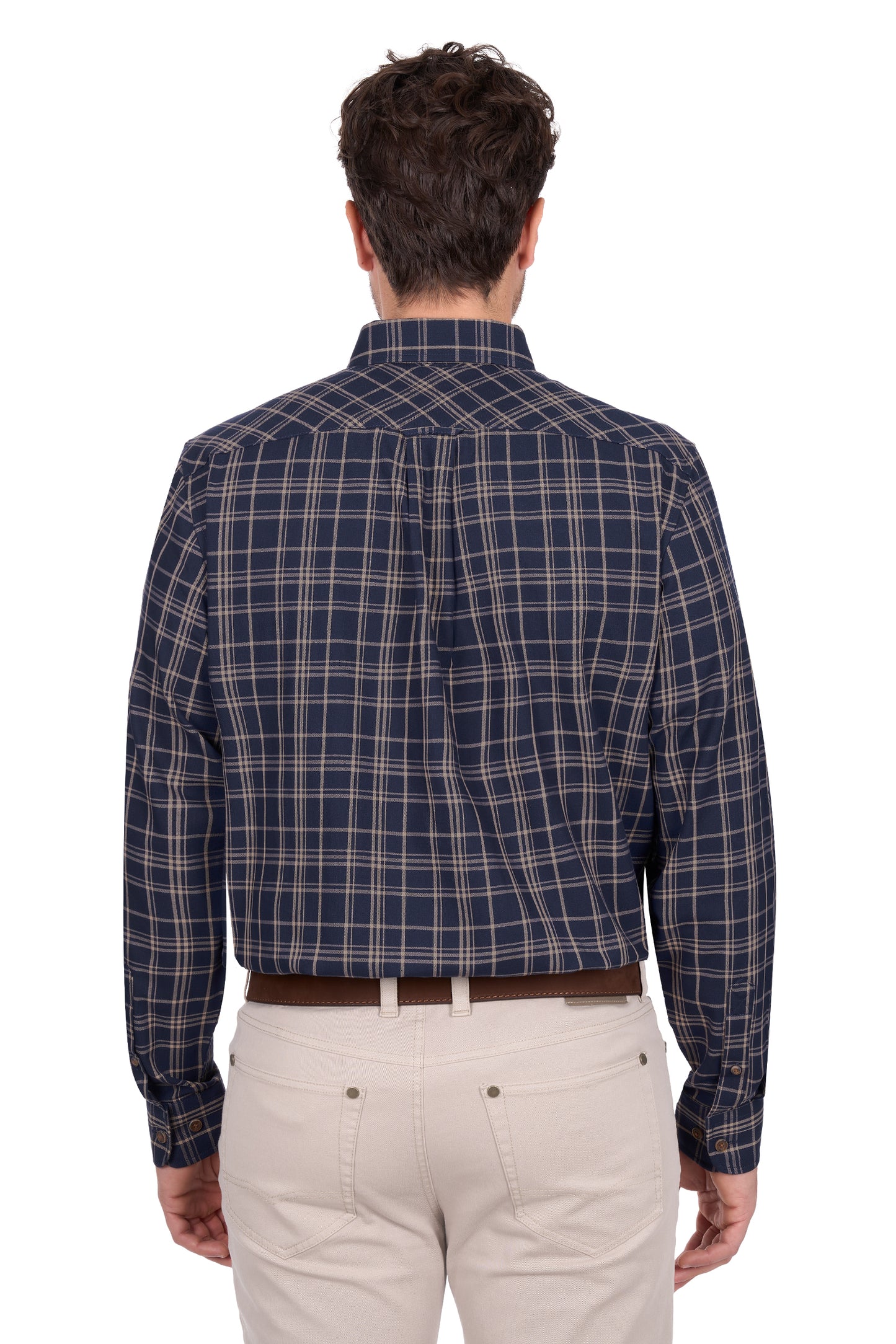 Mens Adam 2Pkt LS Shirt