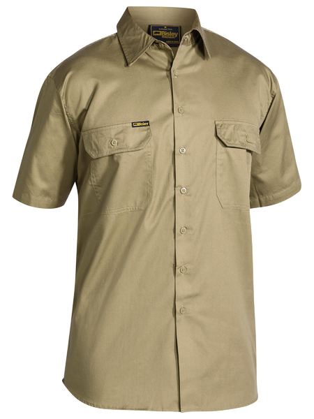 Bisley O/F S/S Cool LW Work Shirt
