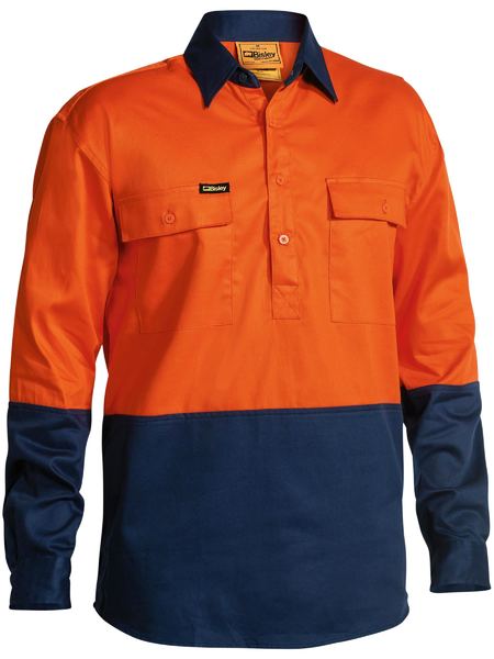 Bisley C/F L/S Drill Work Shirt