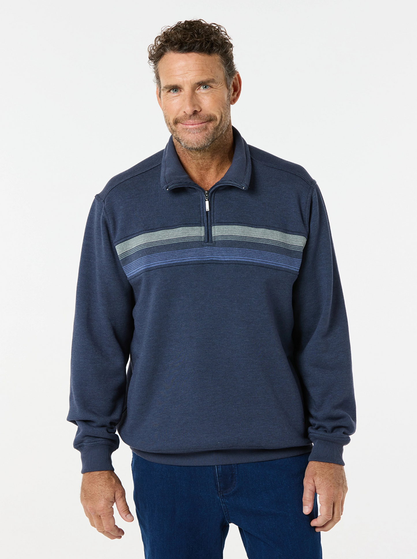 Breakaway Karl Snowy Mt Fleece Half Zip