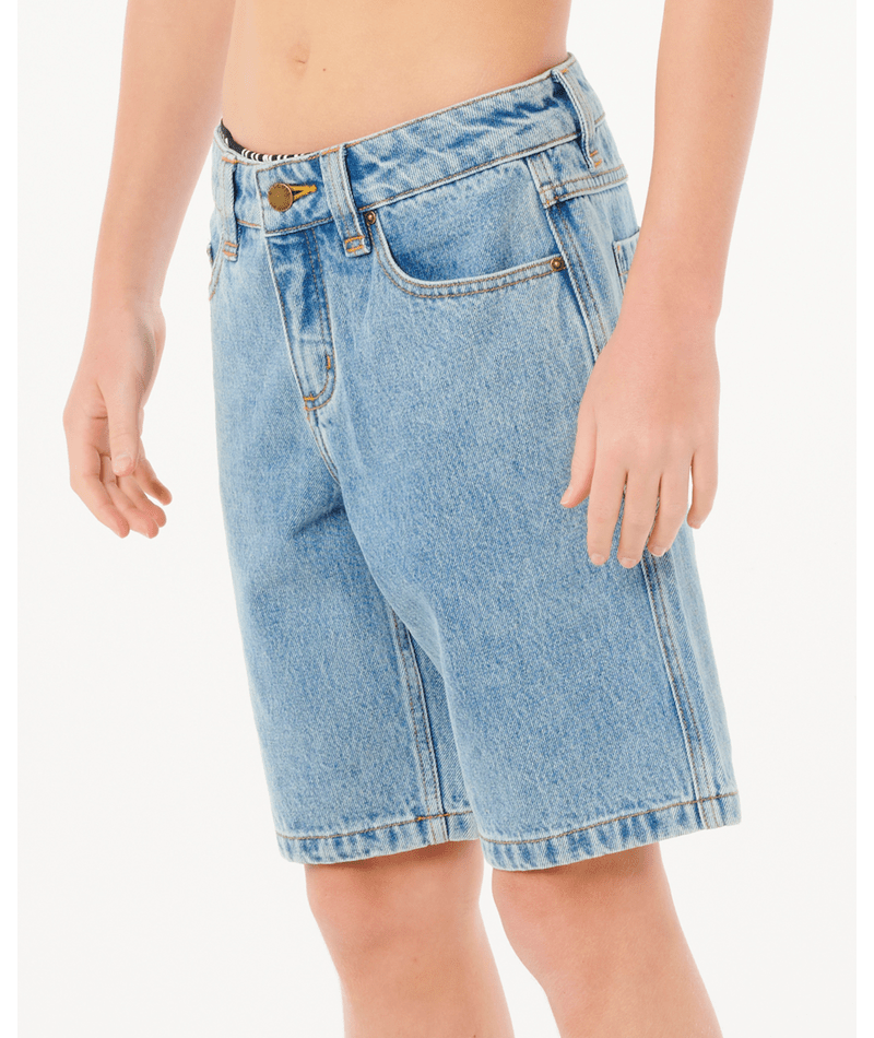 Rip Curl Hyped Up Denim Walkshort - Boy