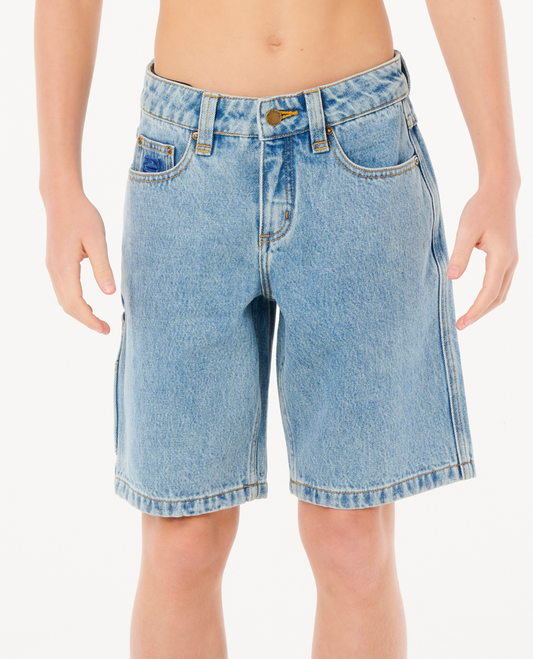 Rip Curl Hyped Up Denim Walkshort - Boy