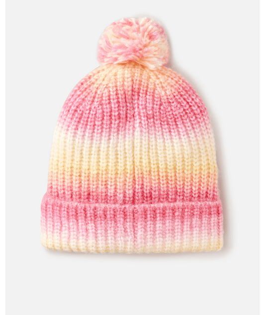 Rip Curl Fade Reg Pom Pom Beanie - Girl