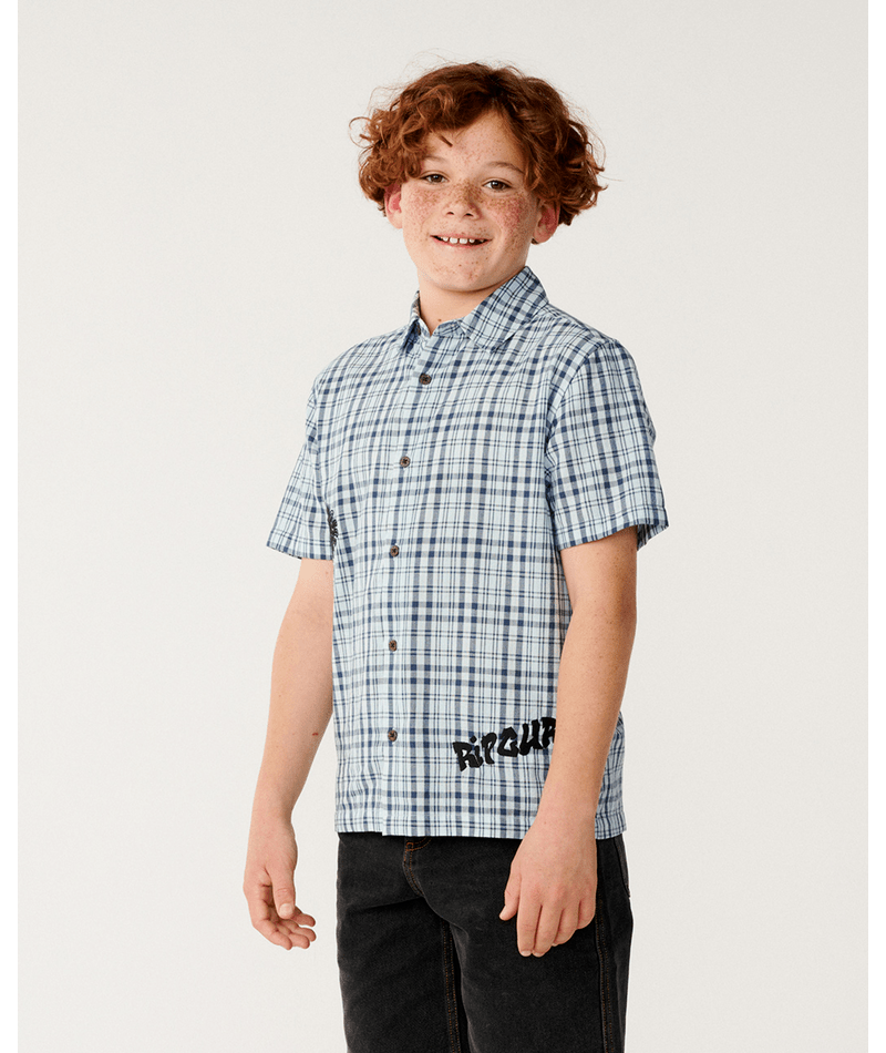 Surf Shack Plaid Shirt - Boy