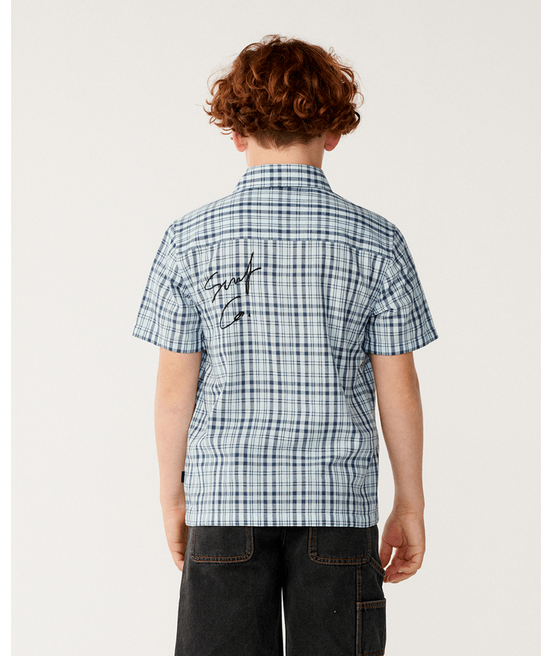 Surf Shack Plaid Shirt - Boy