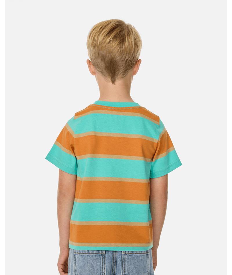 Rip Curl Ride The Wave Stripe Tee - Boy
