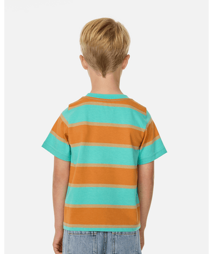 Rip Curl Ride The Wave Stripe Tee - Boy