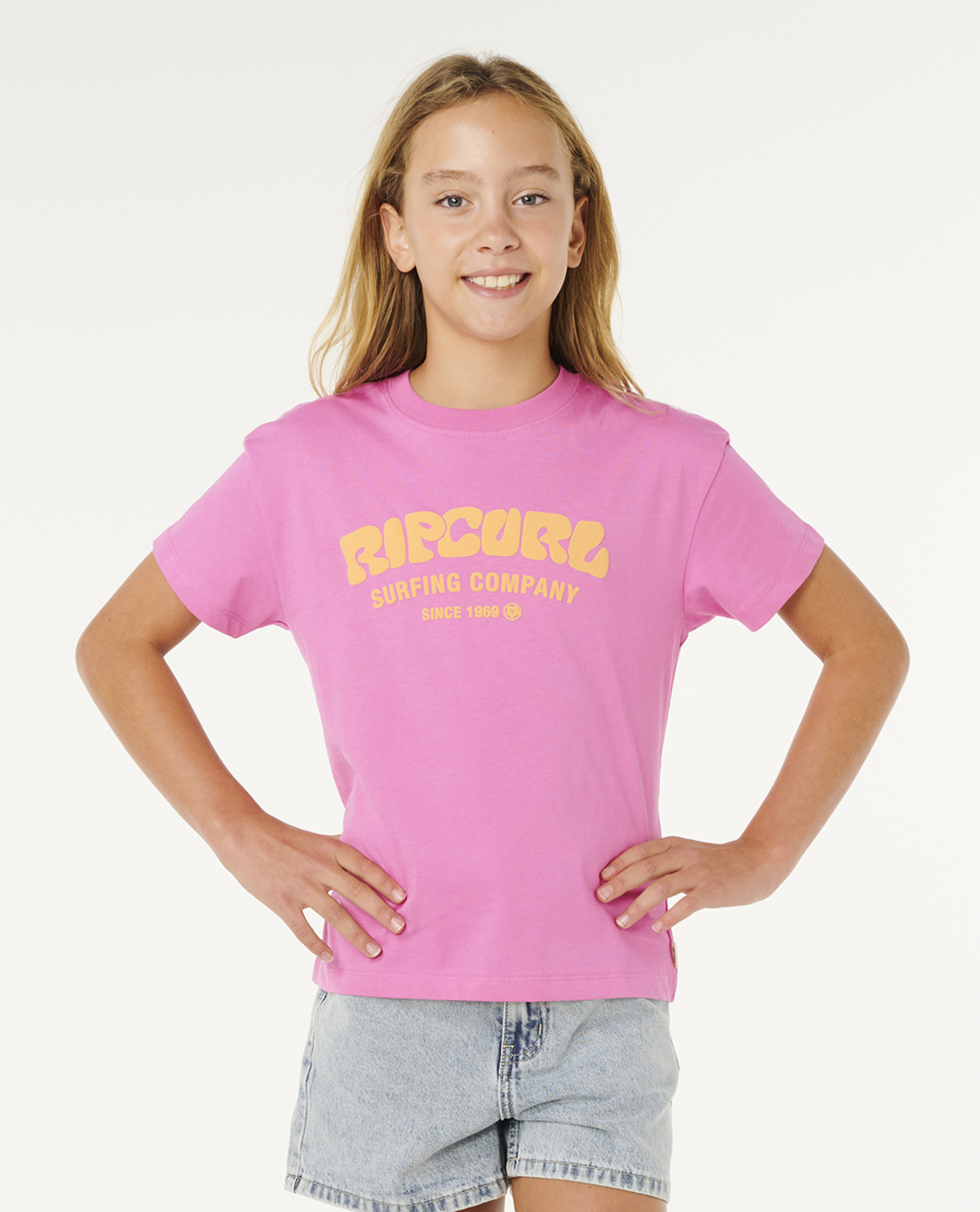 Rip Curl Surf Puff Relaxed Tee - Girl