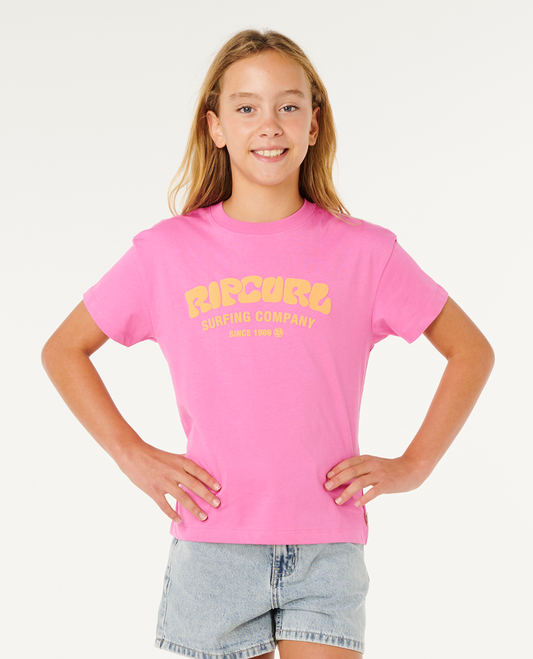 Rip Curl Surf Puff Relaxed Tee - Girl