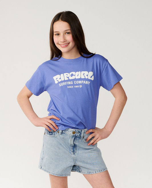 Rip Curl Surf Puff Relaxed Tee - Girl