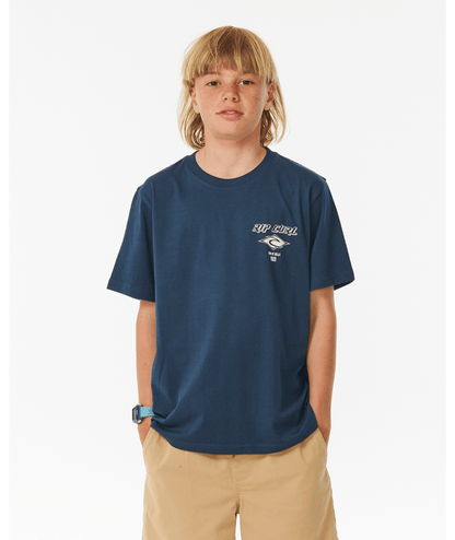 Rip Curl Fadeout Icon Tee - Boy