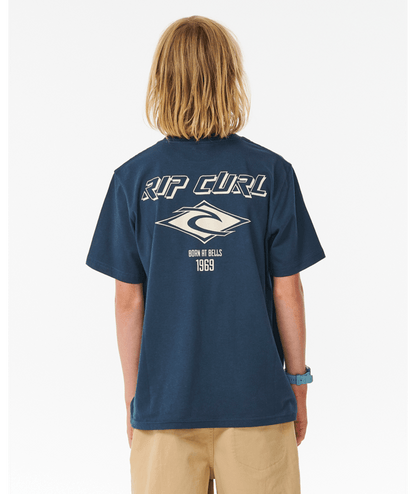 Rip Curl Fadeout Icon Tee - Boy