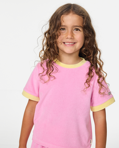 Rip Curl Ride The Wave Terry Tee- Girl
