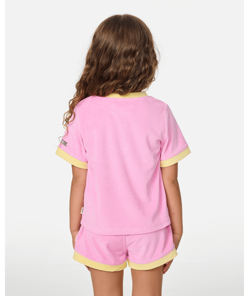 Rip Curl Ride The Wave Terry Tee- Girl