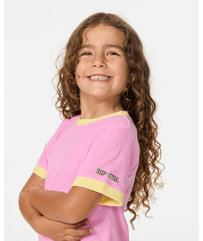 Rip Curl Ride The Wave Terry Tee- Girl