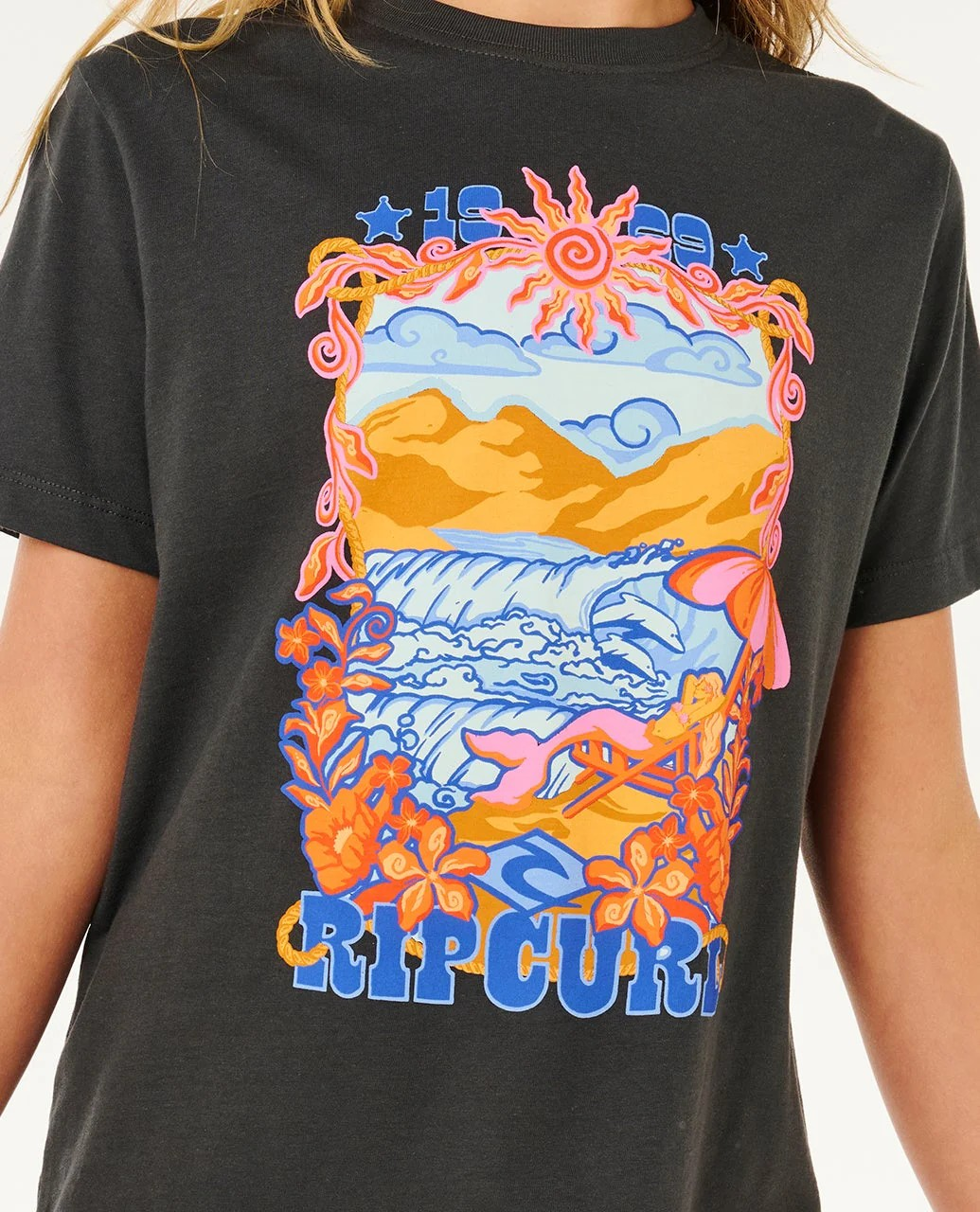 Rip Curl Sunshine Squad Band Tee - Girl