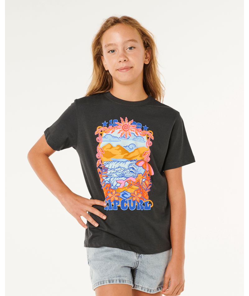 Rip Curl Sunshine Squad Band Tee - Girl