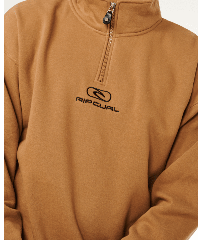 Rip Curl Pill Icon 1/4 Zip Crew
