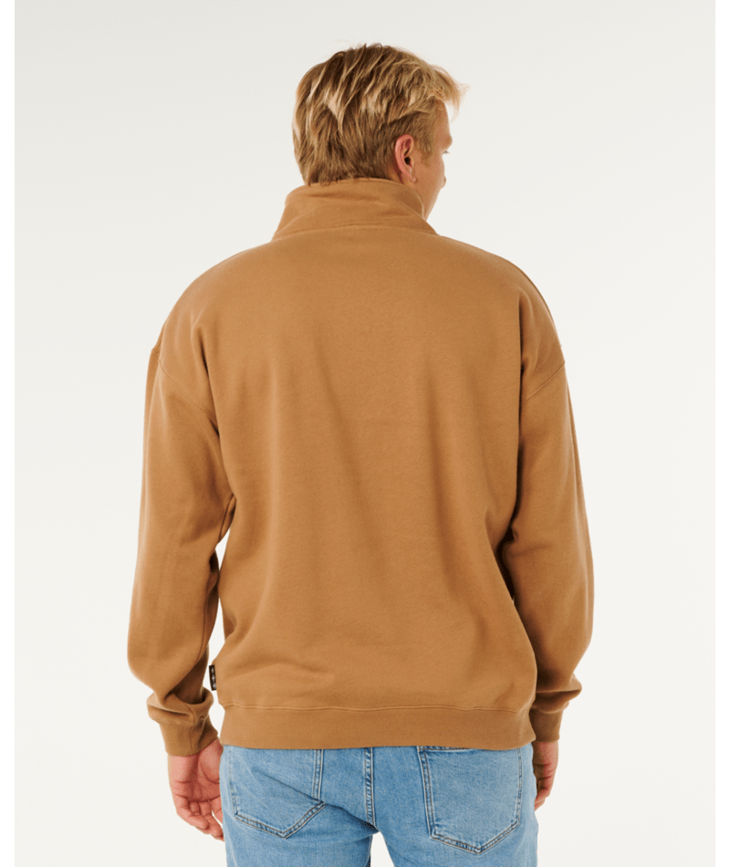 Rip Curl Pill Icon 1/4 Zip Crew