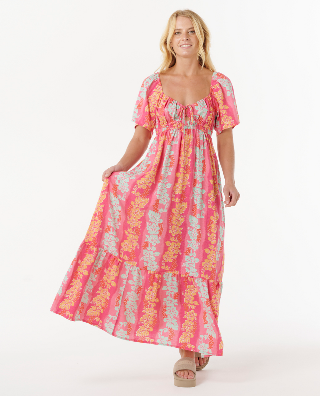 Rip Curl Keepsakes S/S Maxi Dress