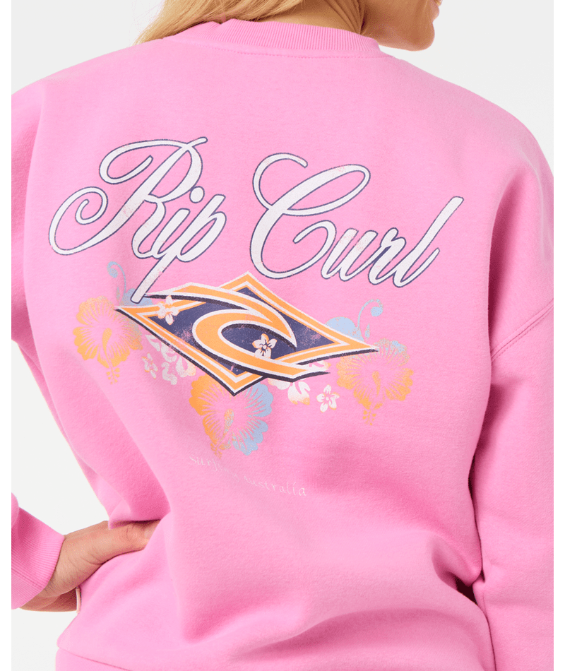 Rip Curl Hibiscus Diamond Heritage Crew