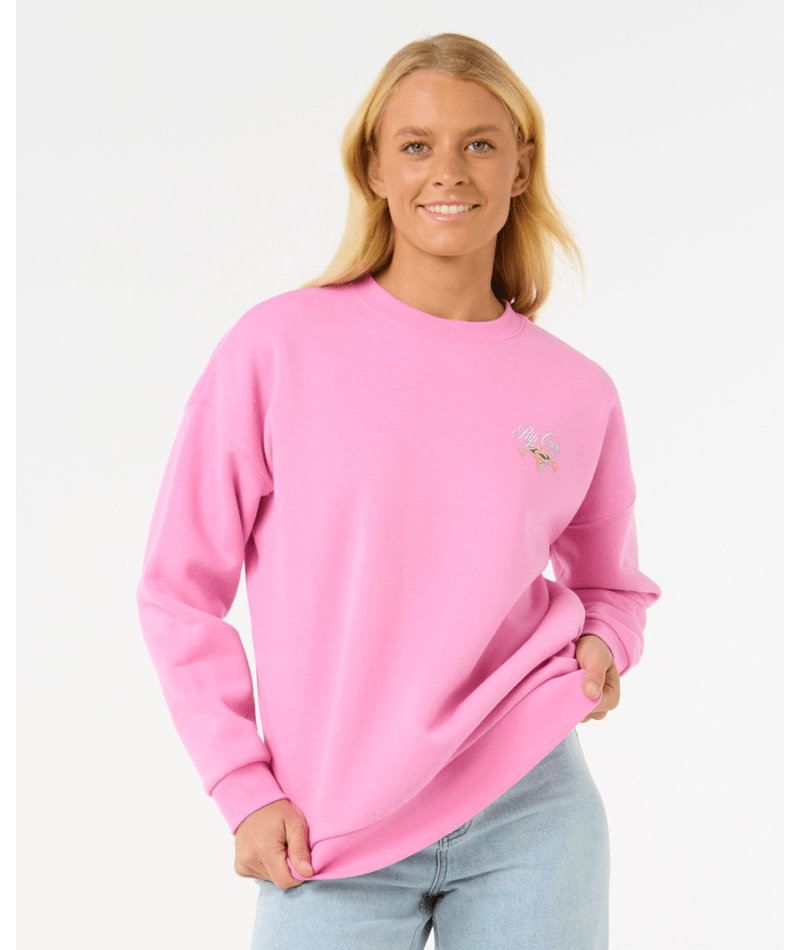 Rip Curl Hibiscus Diamond Heritage Crew