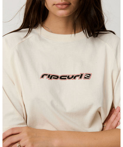 Sunset Beach Raglan Boxy Tee