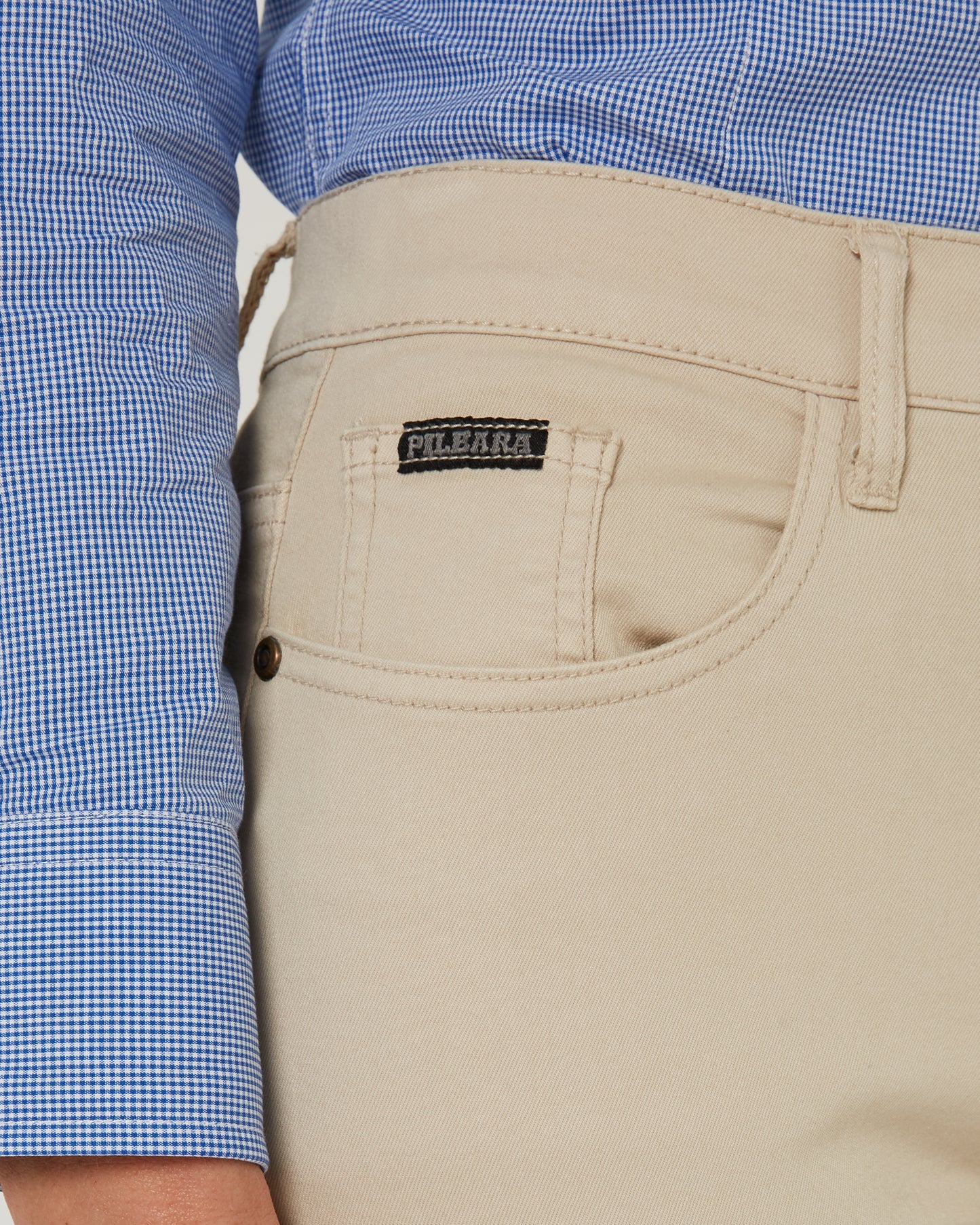 Pilbara Bella Cotton Stretch Capri Jeans