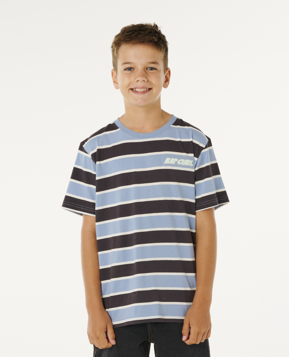Rip Curl Eternal Shred Stripe Tee - Boy