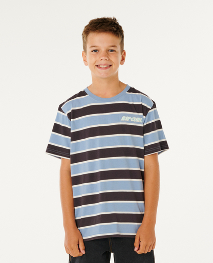 Rip Curl Eternal Shred Stripe Tee - Boy
