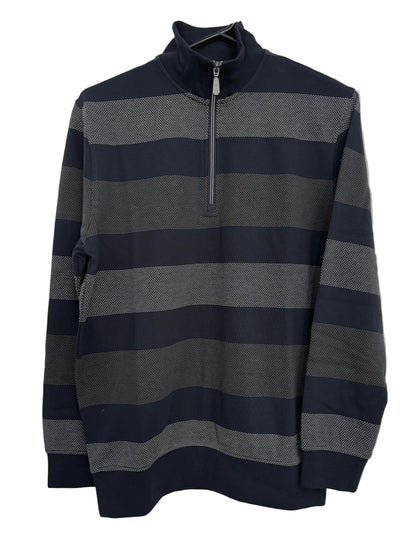 Back Bay Engineered Stripe 1/4 Zip
