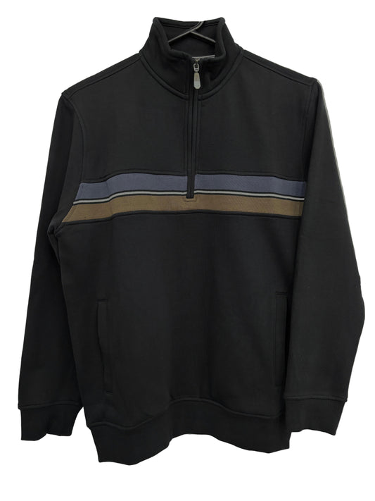 Back Bay Brushed Fleece Panelled 1/4 Zip
